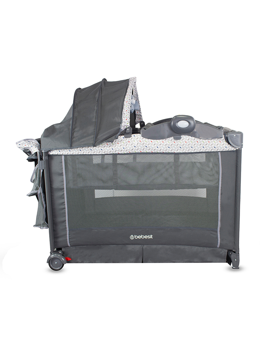 Cuna Corral Bebesit Pack N Play Verona Gray 5
