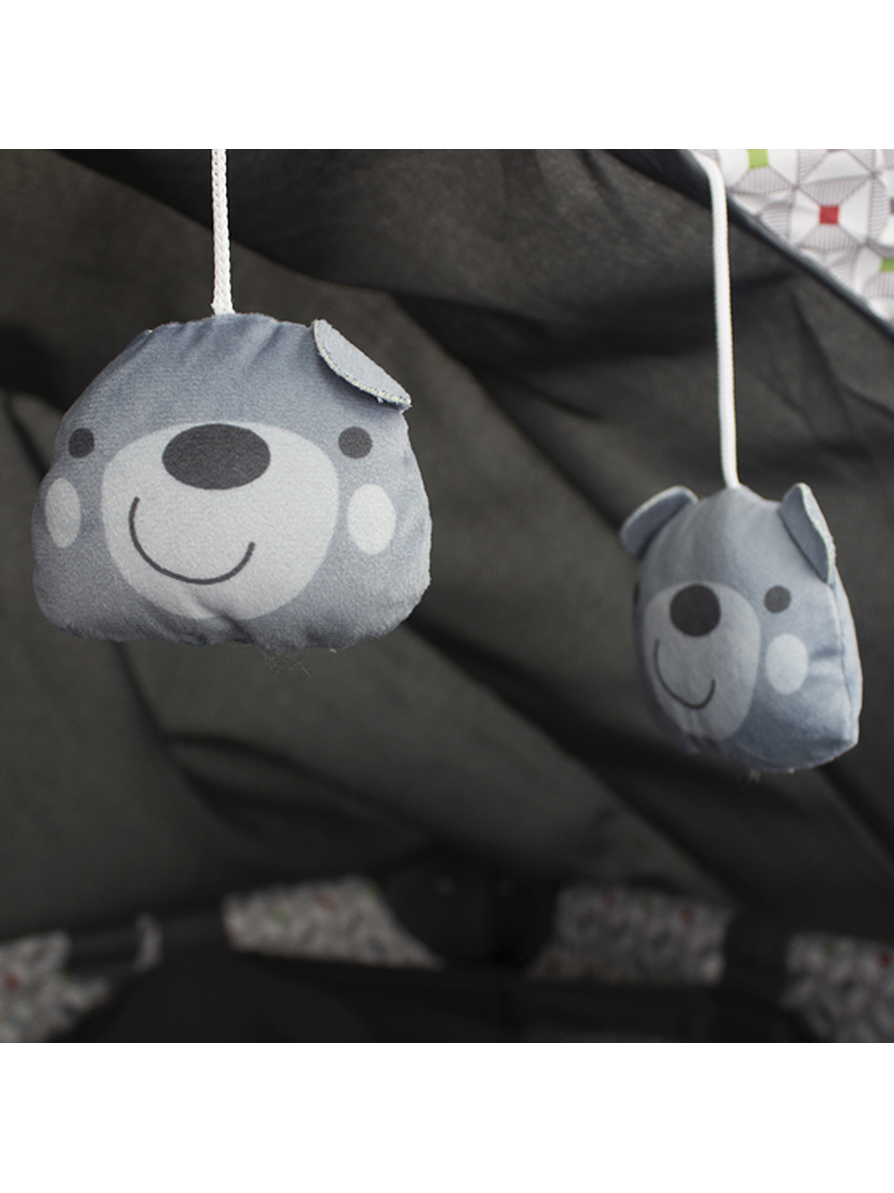 Cuna Corral Bebesit Pack N Play Verona Gray 9