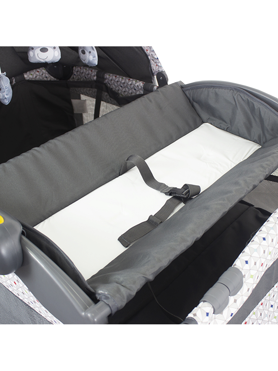 Cuna Corral Bebesit Pack N Play Verona Gray 8