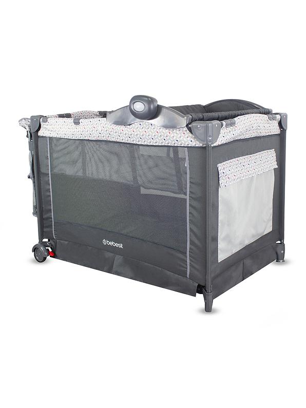 Cuna Corral Bebesit Pack N Play Verona Gray 6