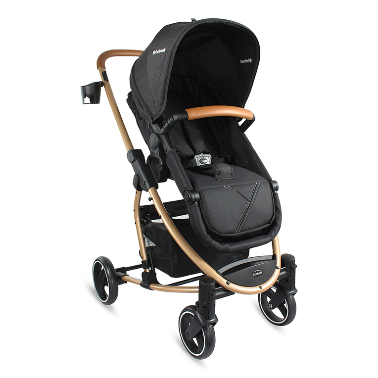 Coche Bebesit Travel System Prima Gold Black 12