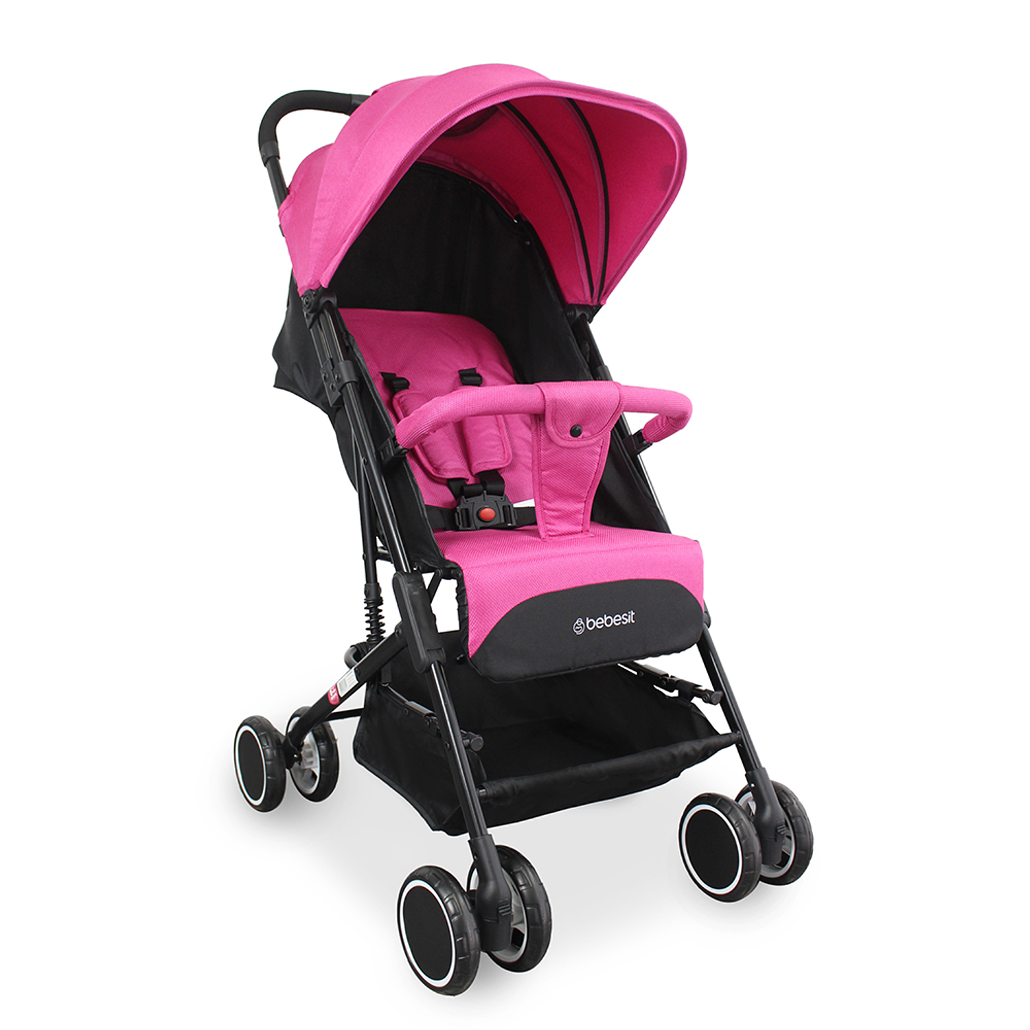 Coche Bebesit Compacto Bit Pink 1