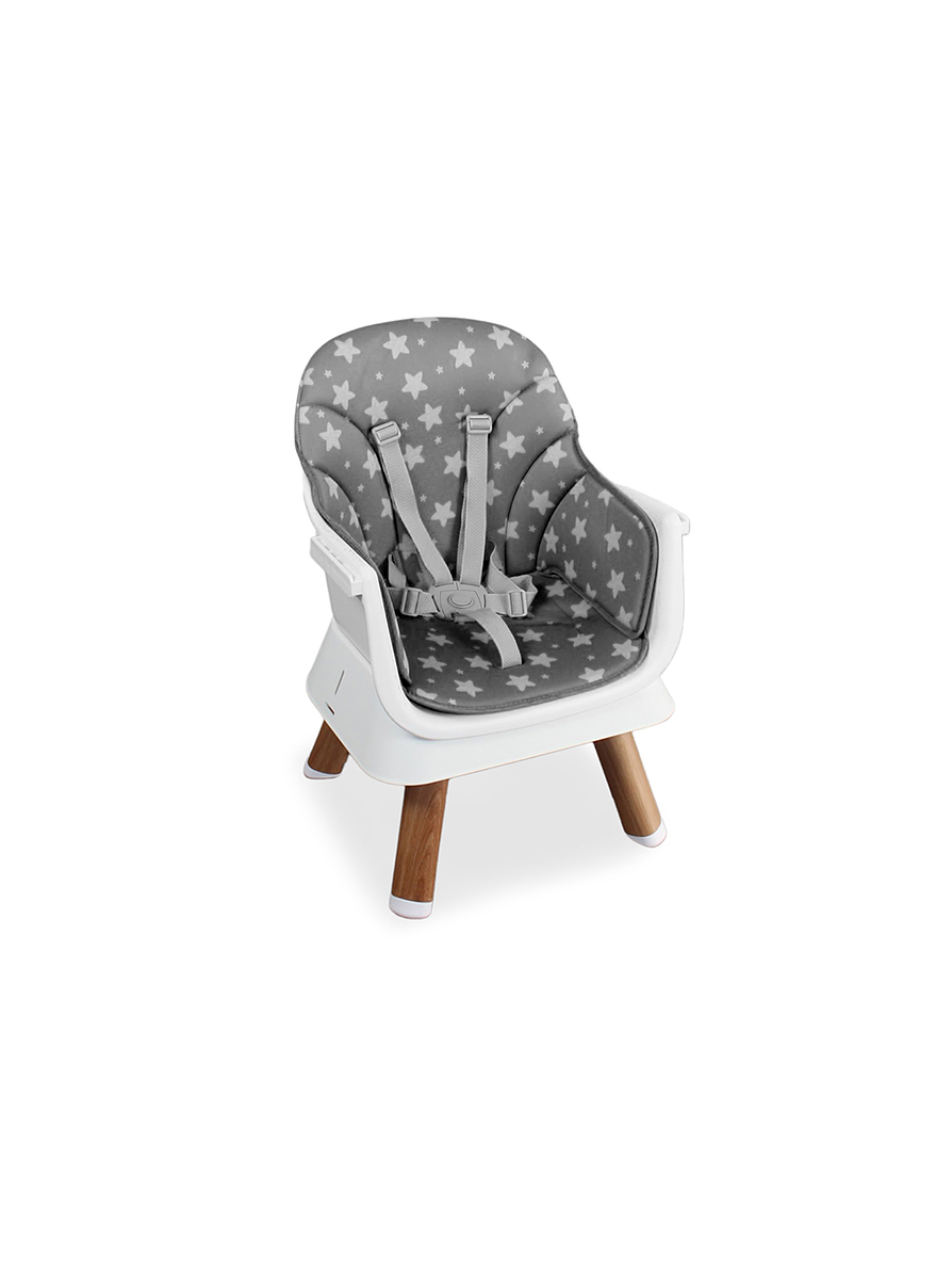 Silla Comedor Baby Elite Dinner Gray 5 en 1 5