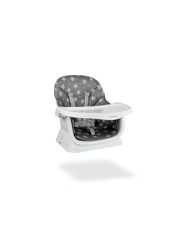 Silla Comedor Baby Elite Dinner Gray 5 en 1 6