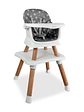 Silla Comedor Baby Elite Dinner Gray 5 en 1 - Miniatura 1