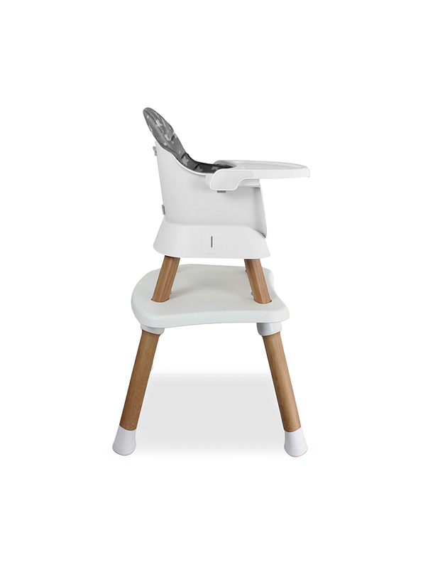 Silla Comedor Baby Elite Dinner Gray 5 en 1 4