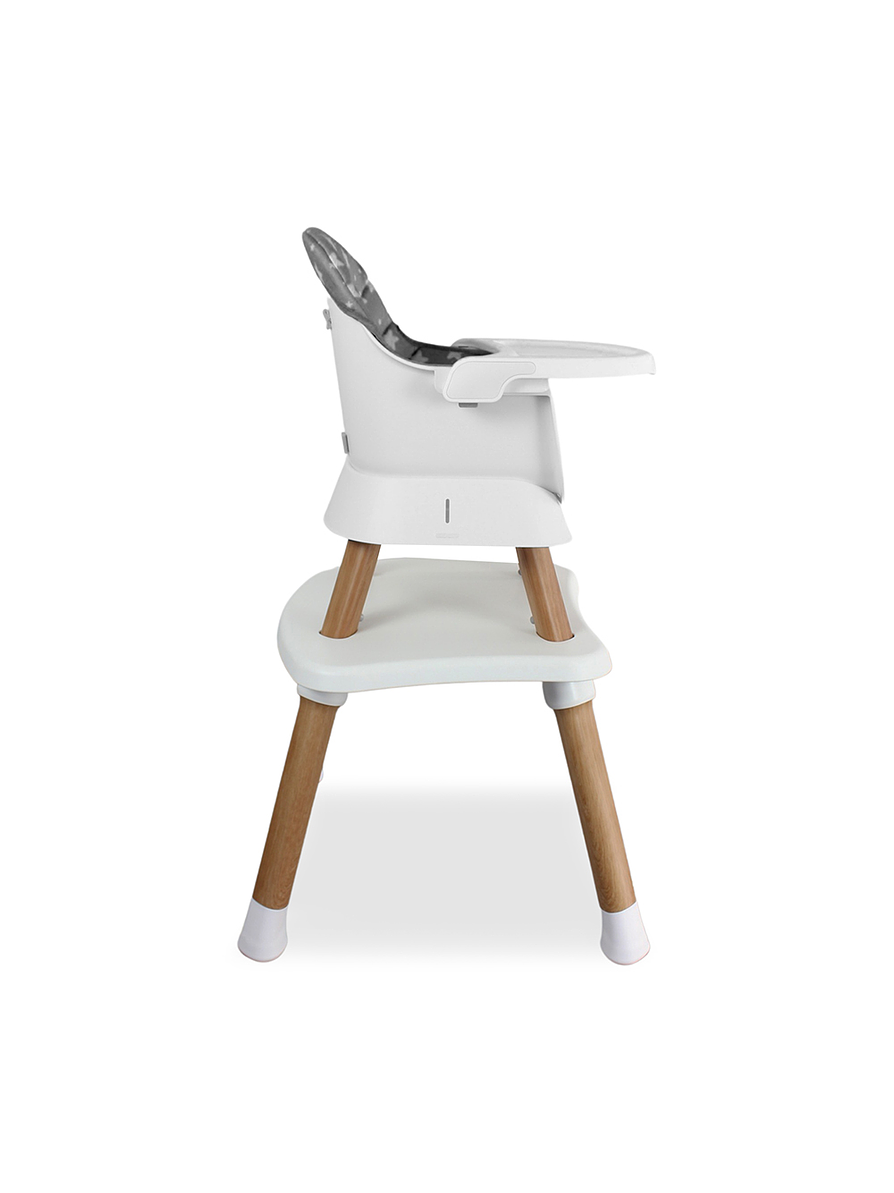 Silla Comedor Baby Elite Dinner Gray 5 en 1 4