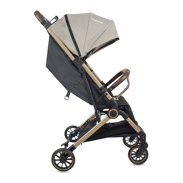 Coche Travel System Compacto Micro Beige 4