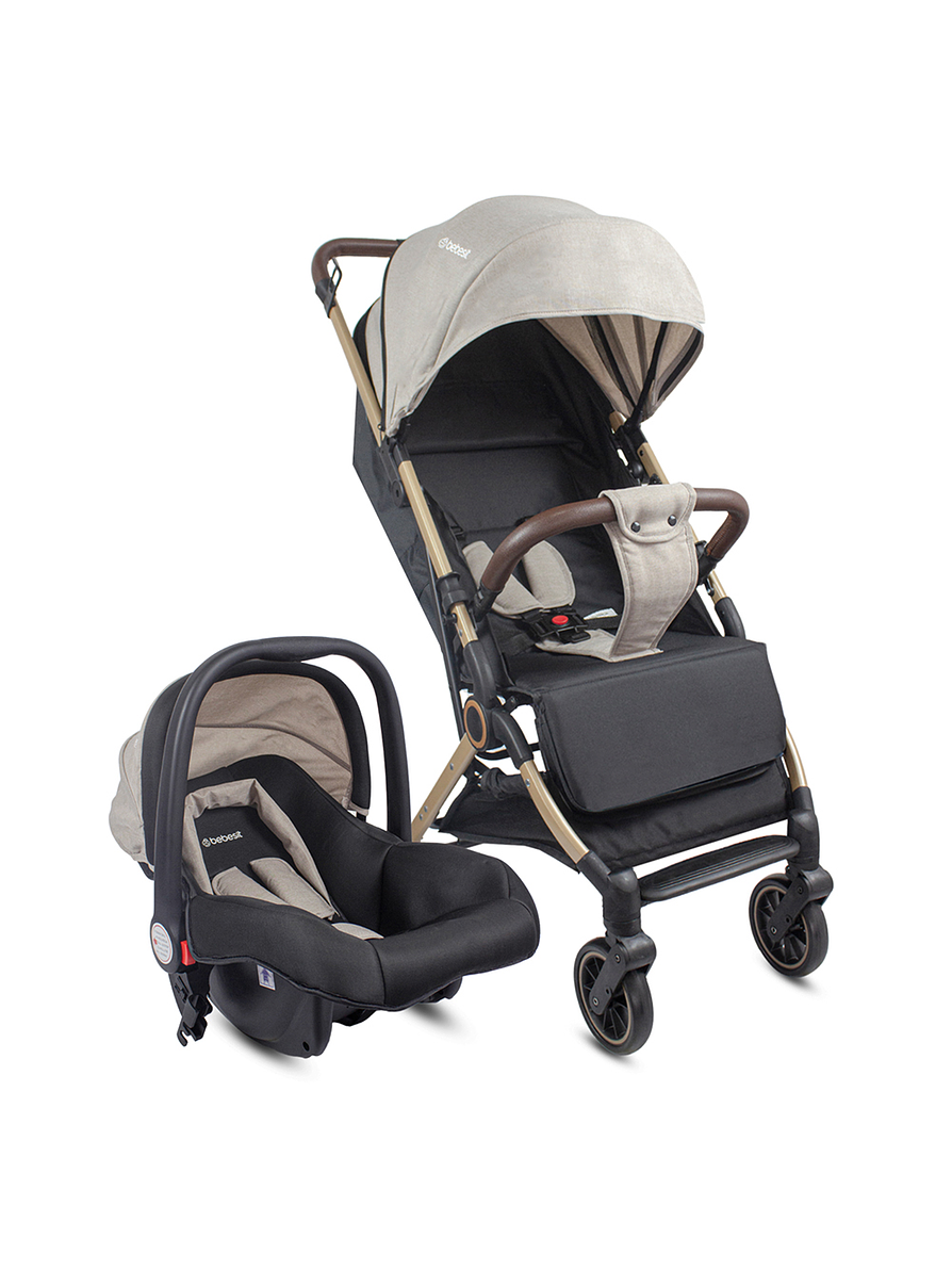 Coche Travel System Compacto Micro Beige 1
