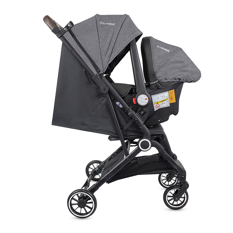 Coche Travel System Compacto Micro Gray 2