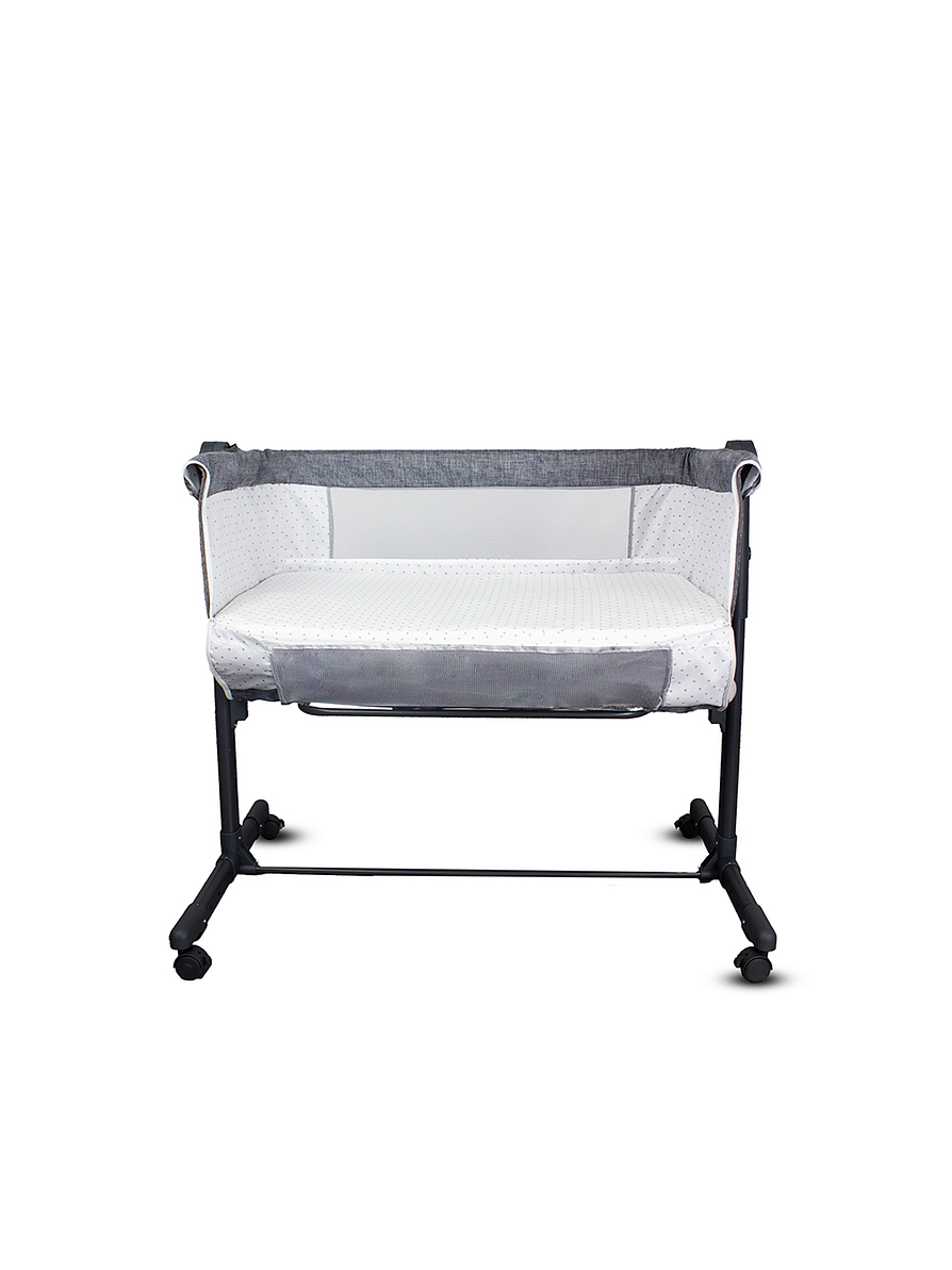 Cuna Colecho Side by Side Gray 2