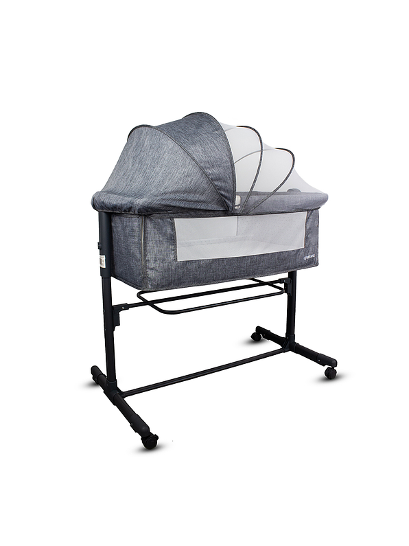 Cuna Colecho Side by Side Gray 1