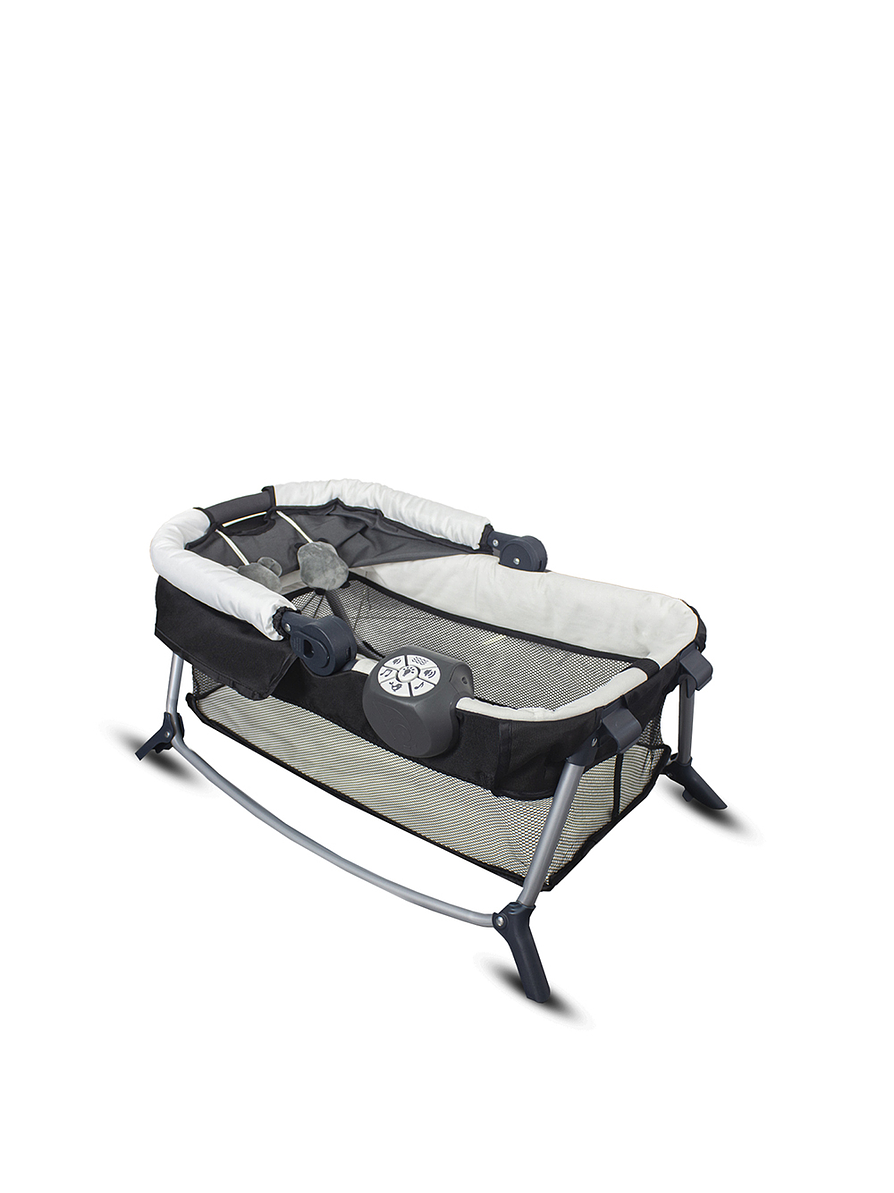 Cuna Corral Pack N Play Osaka Black con Moisés 8