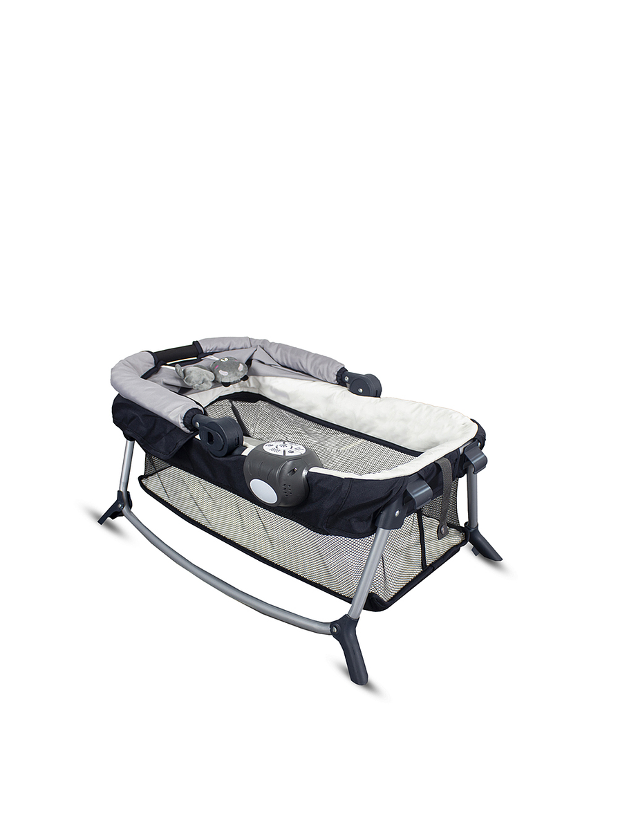 Cuna Corral Pack N Play Osaka Gray con Moisés  9