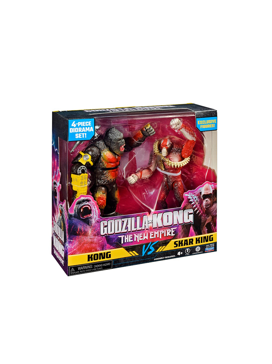 Godzilla X Kong El Nuevo Imperio X 2 Unidades  5