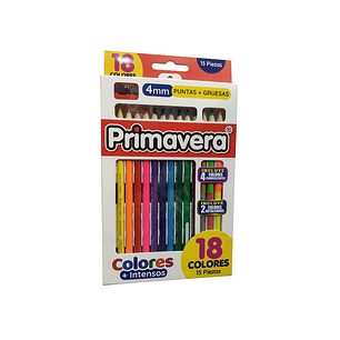 Colores Primavera X 15 Unidades