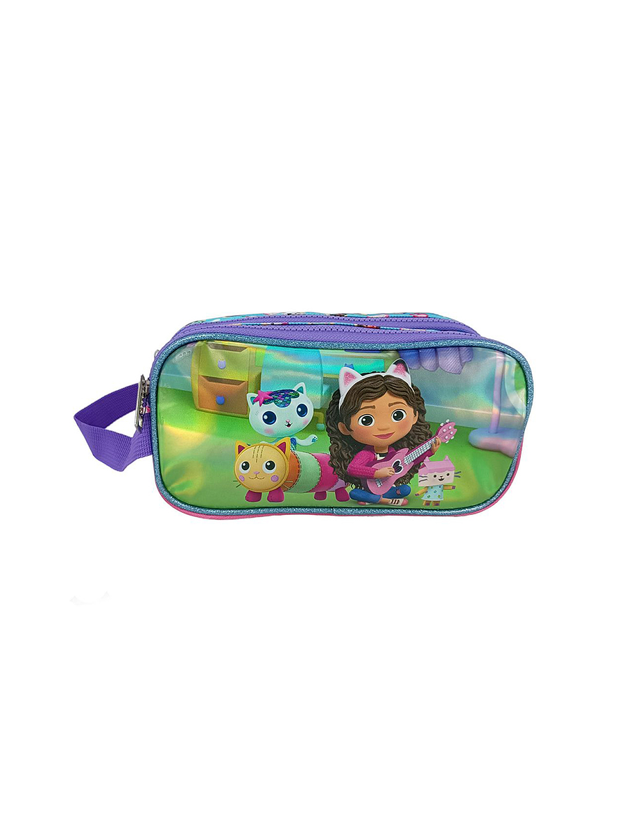 Cartuchera Primavera Premium 2 Bolsillos Gabbys 2