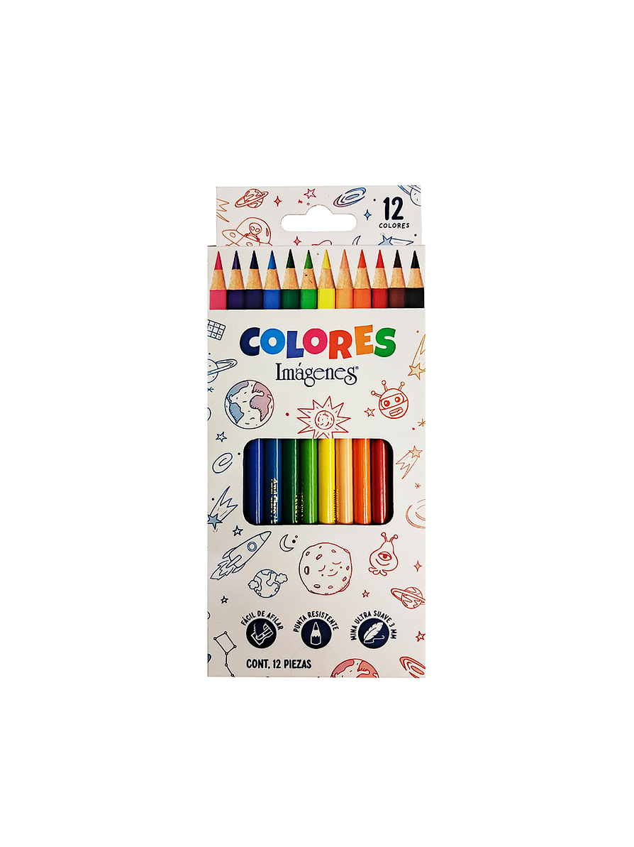 Colores Imágenes X 12 Largos  1