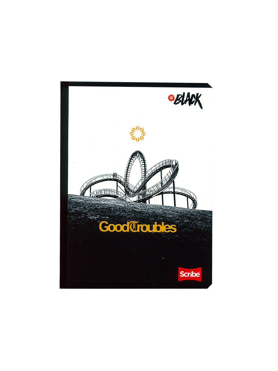 Cuaderno Cosido Inblack 100 Hojas Cuadros 2