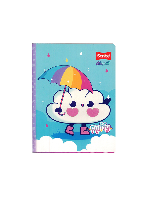 Cuaderno Cosido Magical 100 Hojas Cuadros  2