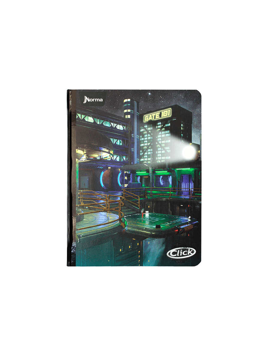 Cuaderno Cosido Norma Click 100 Hojas Cuadros 2