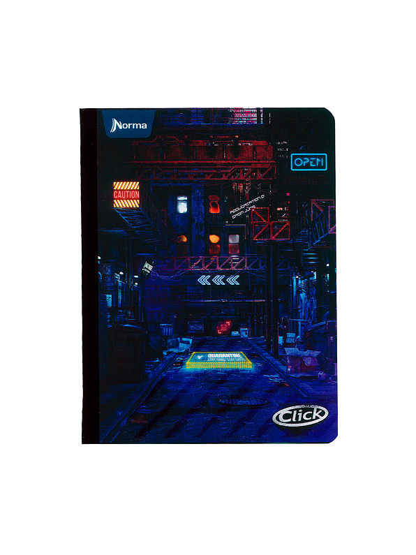 Cuaderno Cosido Norma Click 100 Hojas Cuadros 3