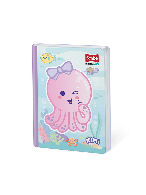 Cuaderno Cosido Kimi 100 Hojas Cuadros 2