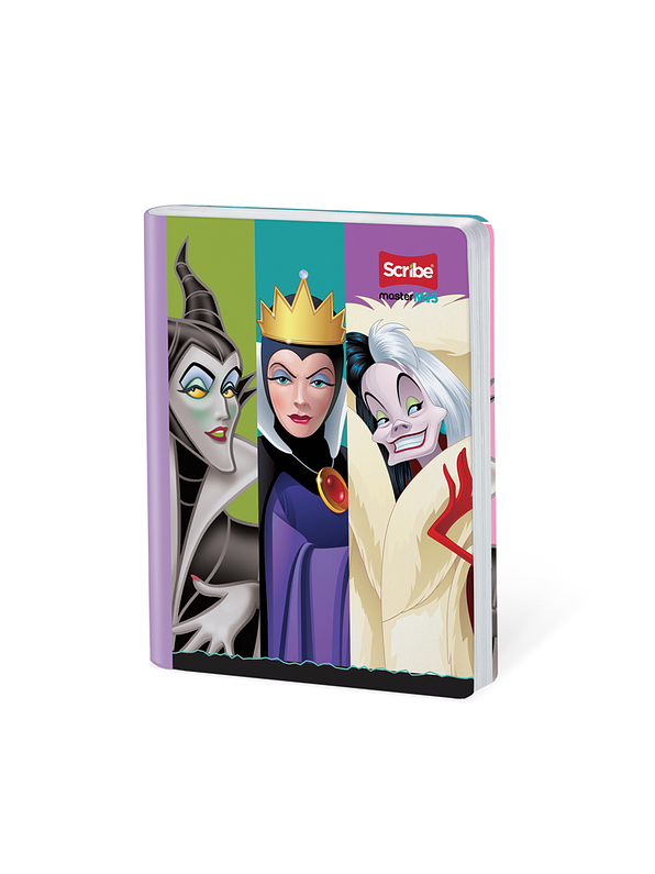 Cuaderno Cosido Villanas 100 Hojas Cuadros 1