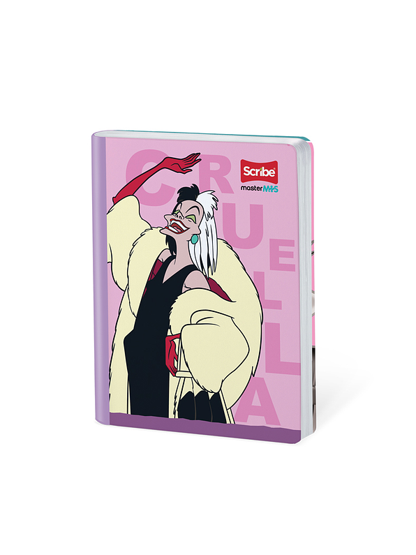 Cuaderno Cosido Villanas 100 Hojas Cuadros 5