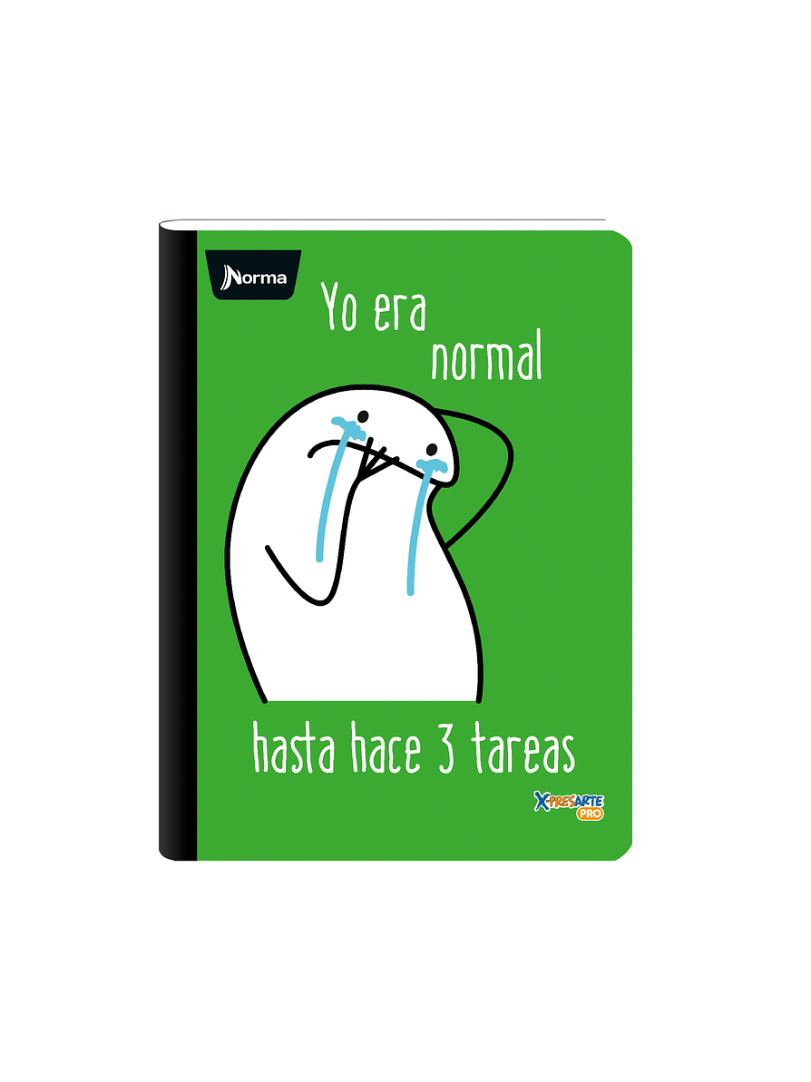 Cuaderno cosido Norma Memes 50 hojas cuadros 2