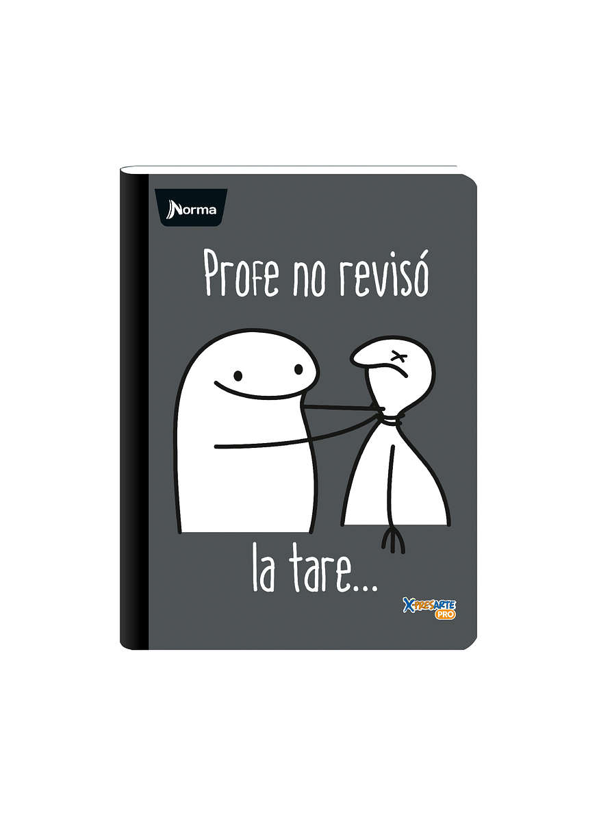 Cuaderno cosido Norma Memes 50 hojas cuadros 3