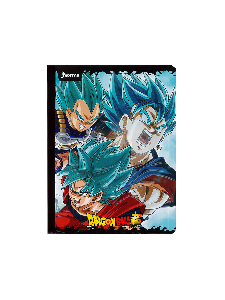 Cuaderno Cosido Dragón Ball Z 50 Hojas Cuadros  5
