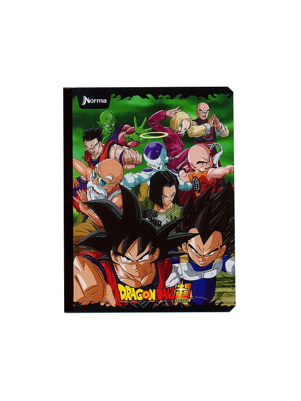 Cuaderno Cosido Dragón Ball Z 50 Hojas Cuadros  6