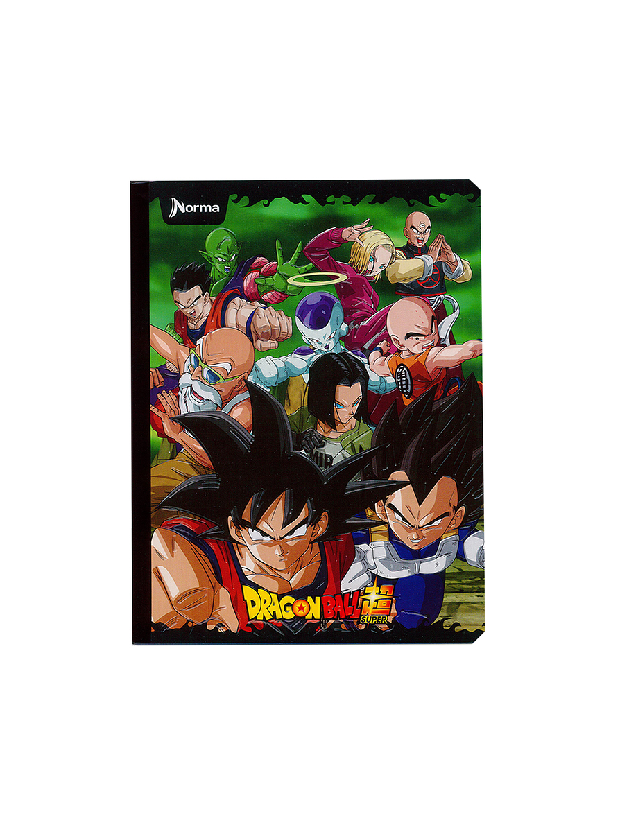 Cuaderno Cosido Dragón Ball Z 50 Hojas Cuadros  6