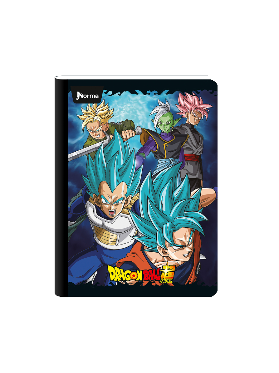 Cuaderno Cosido Dragón Ball Z 50 Hojas Cuadros  1
