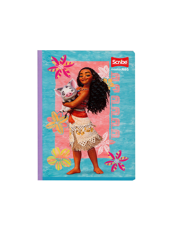 Cuaderno Cosido Moana 100 Hojas Cuadros 1