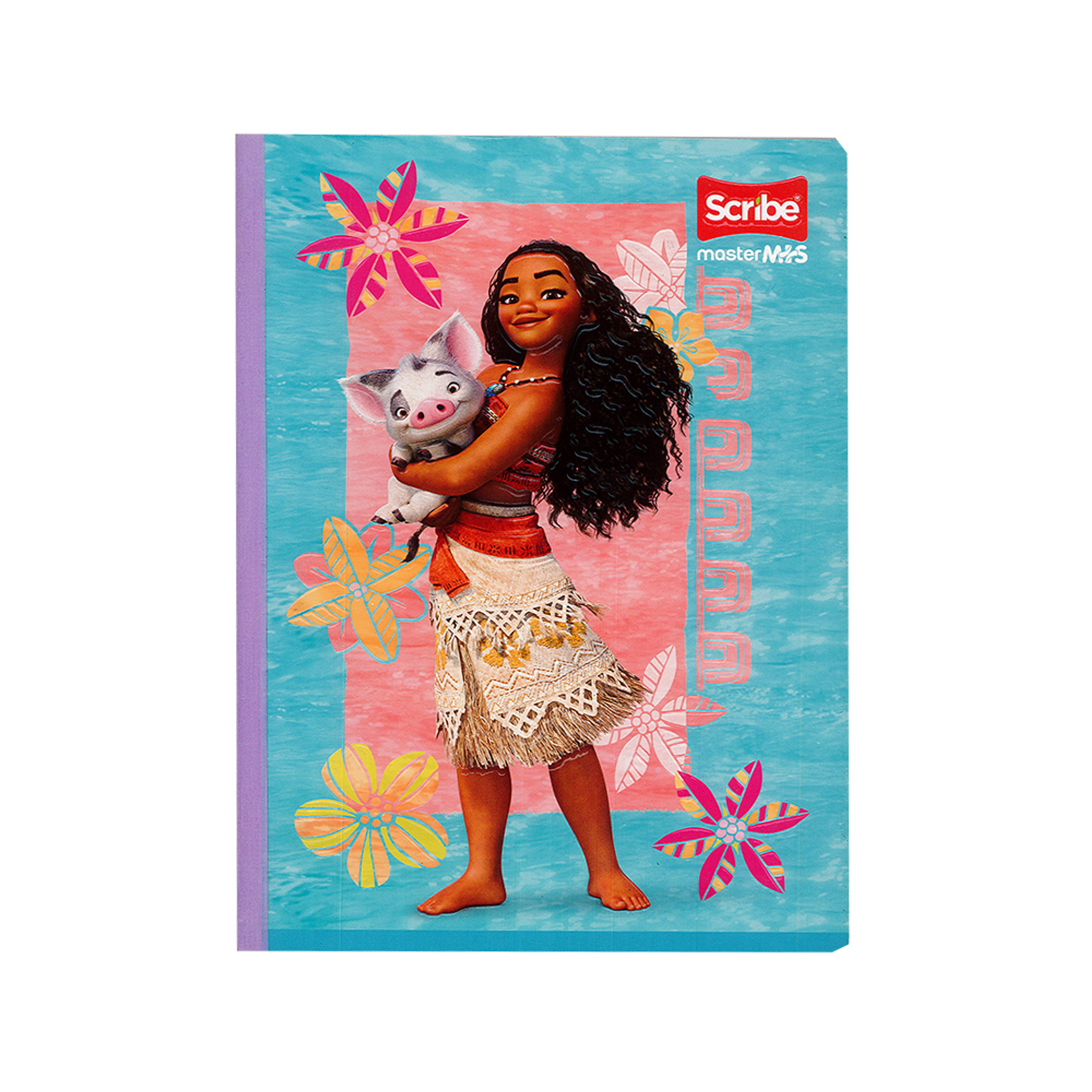 Cuaderno Cosido Moana 100 Hojas Cuadros 6