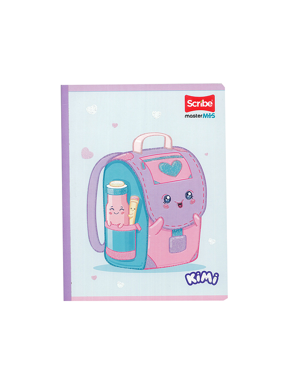 Cuaderno Cosido Kimi 100 Hojas Cuadros 6