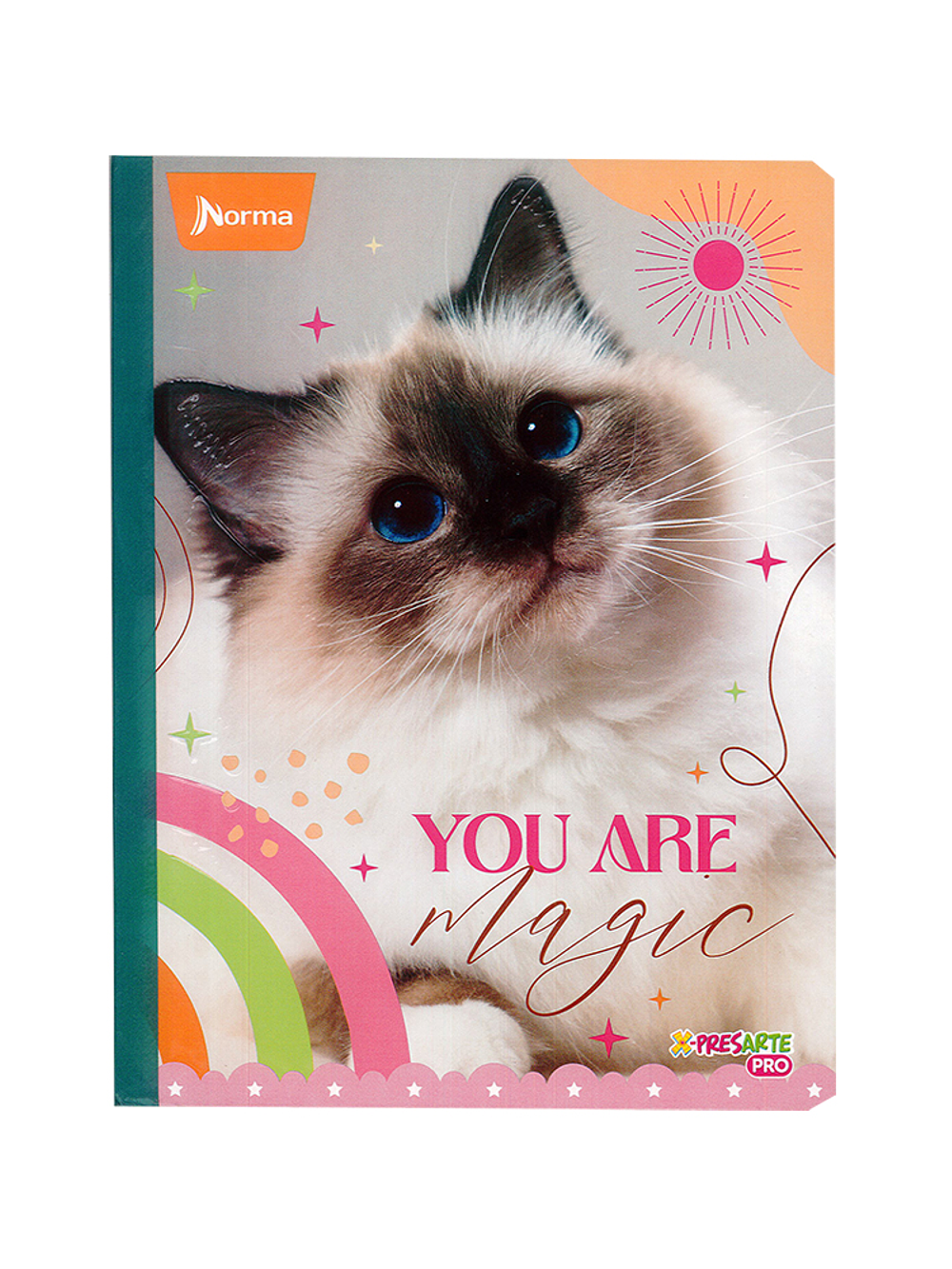 Cuaderno Cosido Norma Cats 50 Hojas Cuadros 3