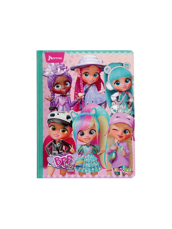 Cuaderno Cosido Norma Bebés Llorones 50 Hojas Cuadros 3