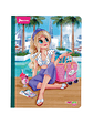 Cuaderno Cosido Norma Bonequinhas Antonia 100 Hojas Cuadros - Miniatura 2