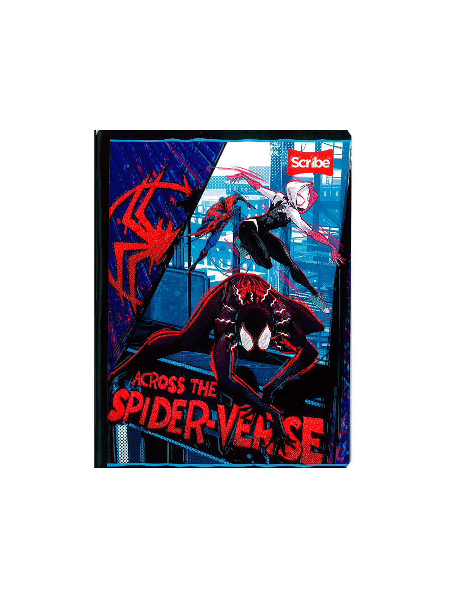 Cuaderno Cosido Spider-Man Movie 50 Hojas Cuadros 5