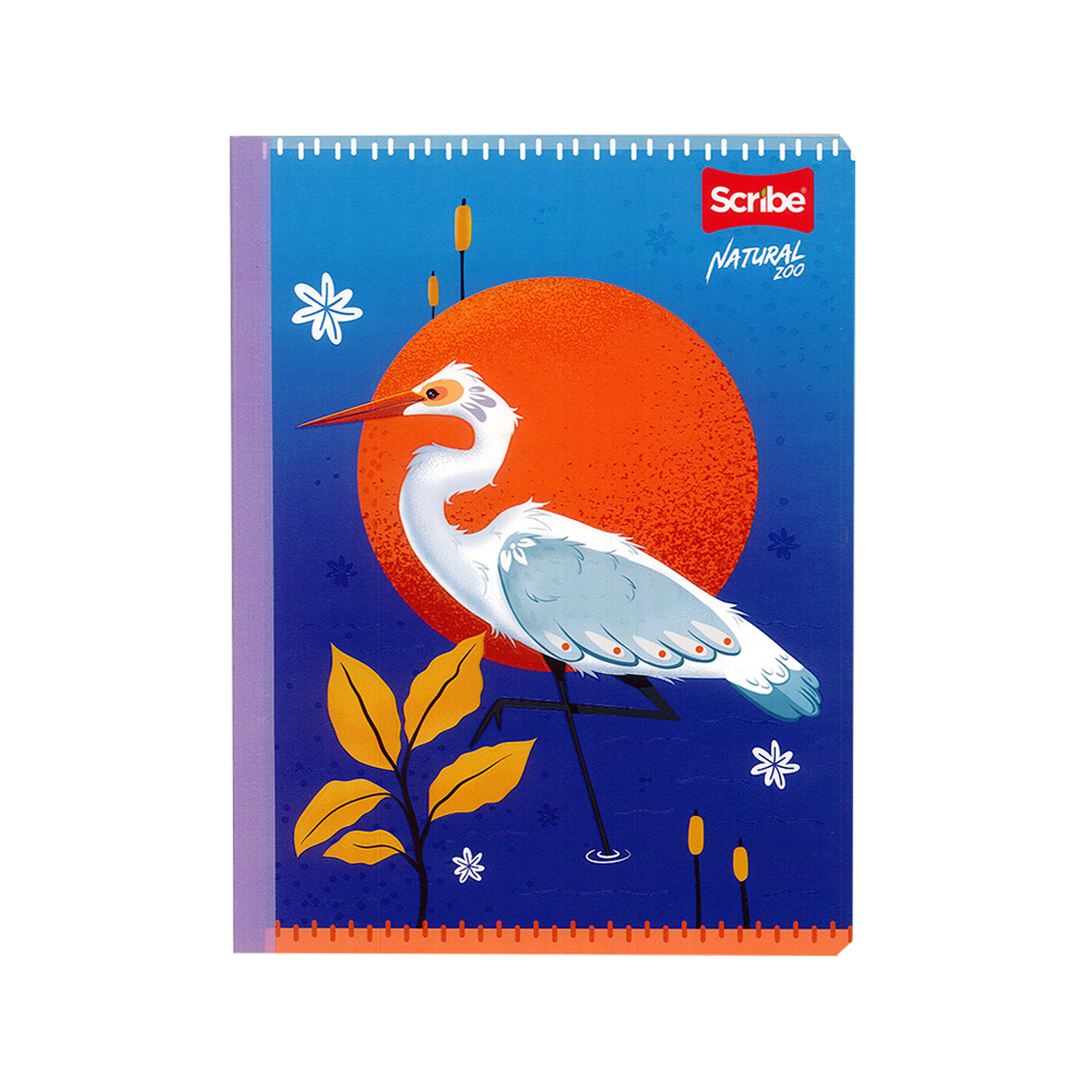 Cuaderno Cosido Natural Zoo 50 Hojas Cuadros 6