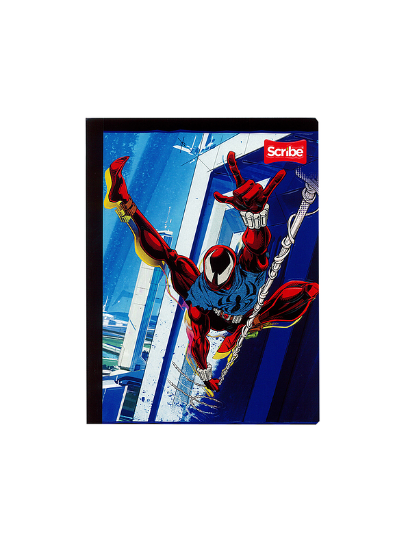 Cuaderno Cosido Spider-Man Movie 50 Hojas Cuadros 6