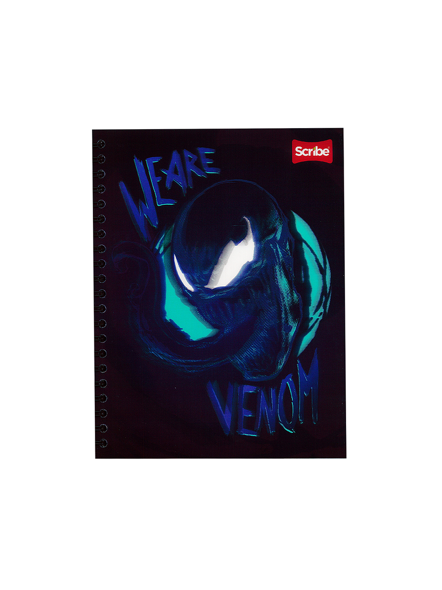 Cuaderno Catedratico Pasta Dura Venom 80 Hojas  3