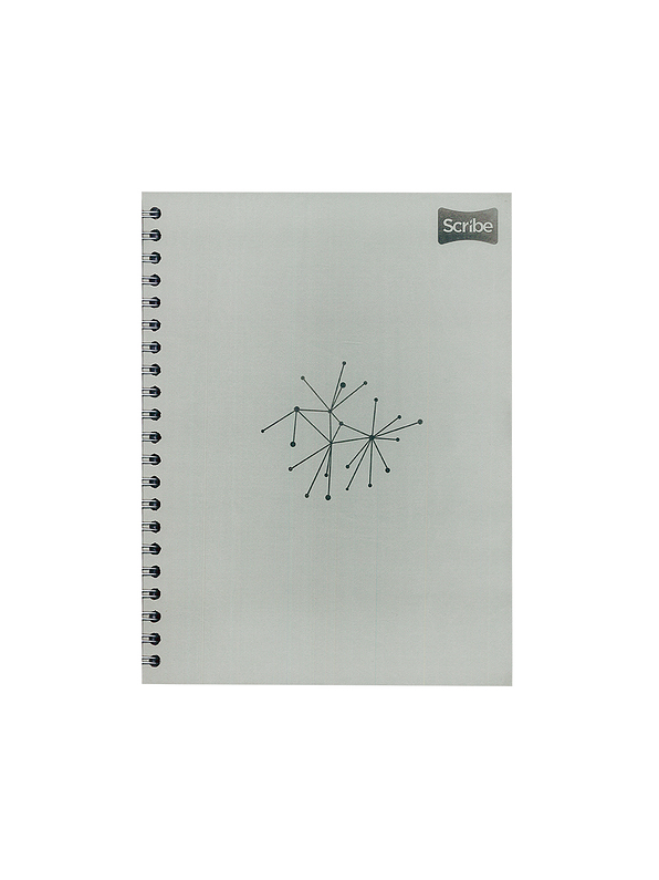 Cuaderno Catedrático Pasta Dura Cuero Masculino Scribe 80 Hojas 1