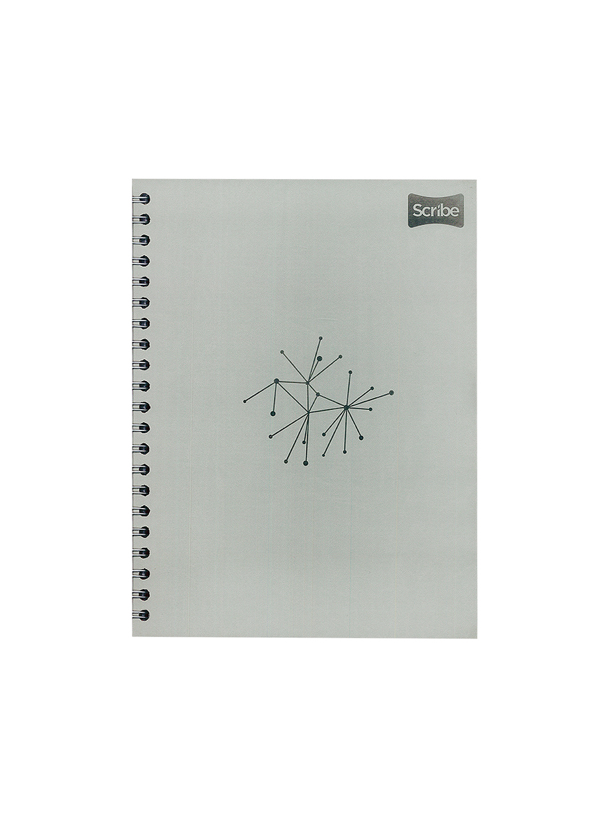 Cuaderno Catedrático Pasta Dura Cuero Masculino Scribe 80 Hojas 1