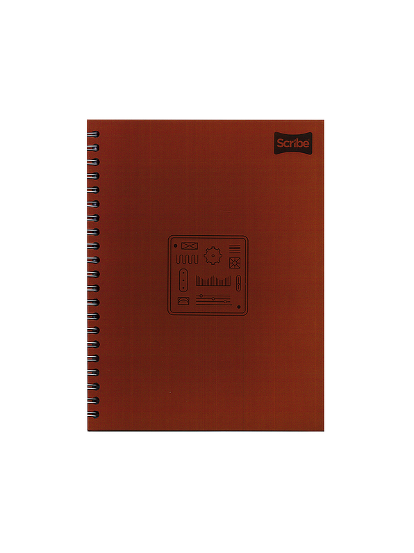 Cuaderno Catedrático Pasta Dura Cuero Masculino Scribe 80 Hojas 2