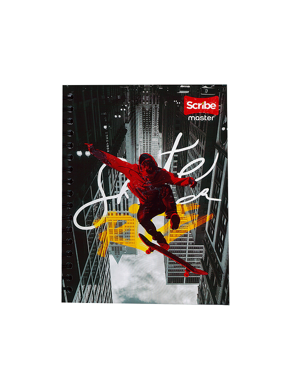 Cuaderno Pasta Dura Master Masculino 7 Materias 2