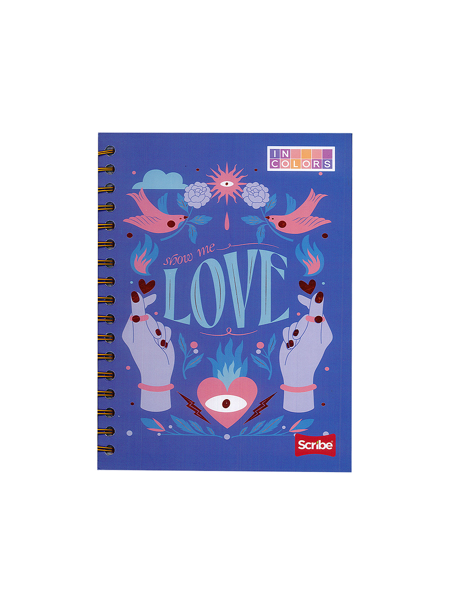 Cuaderno Pasta Dura Master Incolors 5 Materias  1